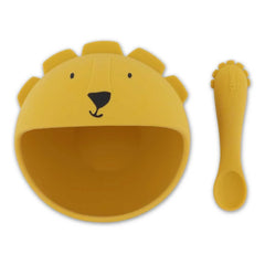 Trixie - Mr. Lion Bebek Yemek Seti | Sarı