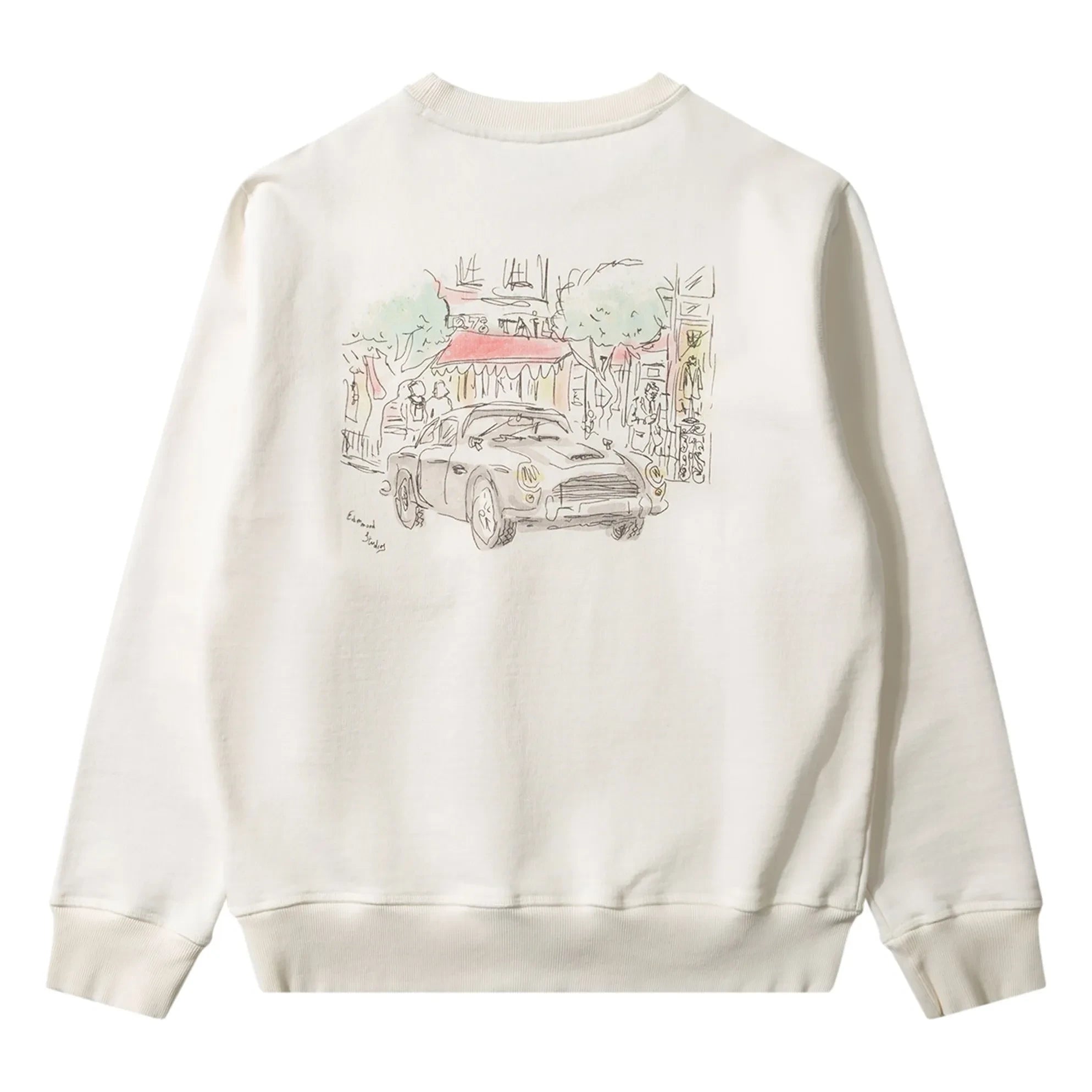 Edmmond Studios - Savile Row Sweatshirt | Kırık beyaz