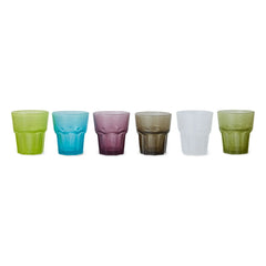 HKliving - Mineral Bardaklar - 6'lı Set | Çok Renkli