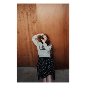 Emile et Ida - Carl Sigle organik pamuk sweatshirt | Heather grey
