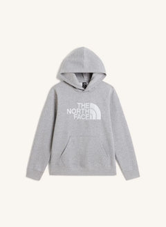 The North Face - Essential Drew Peak Φούτερ με κουκούλα | Γκρι μελανζέ