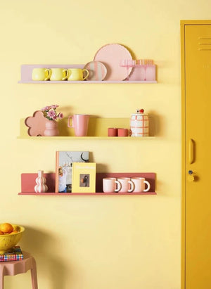 Mustard Made - Ledge Metal Duvar Rafı | Blush