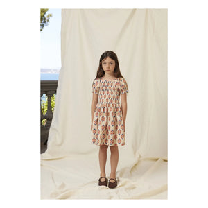 Bebe Organic - Kaia Büzgülü Elbise | Krem