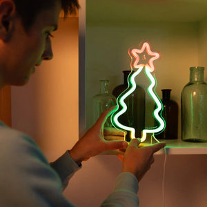 Legami - Neon-Effect LED Lamp - Noel Tree - It's a Sign