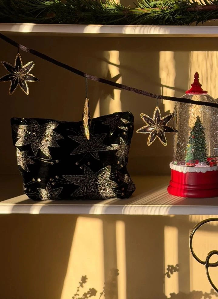 Anna + Nina - Estuche de Maquillaje Starry Eve | Negro