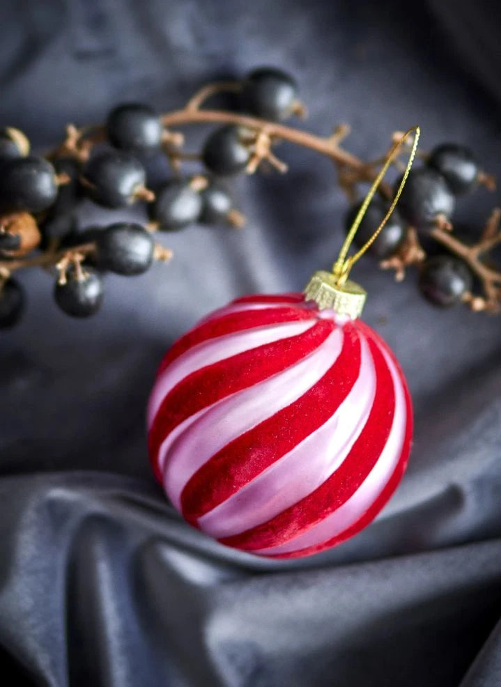 Bloomingville - Sayla Noel Süsleri - 2'li Set | Kırmızı