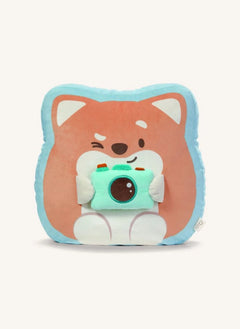 Nici - Hiro Kamera Kissen | Braun