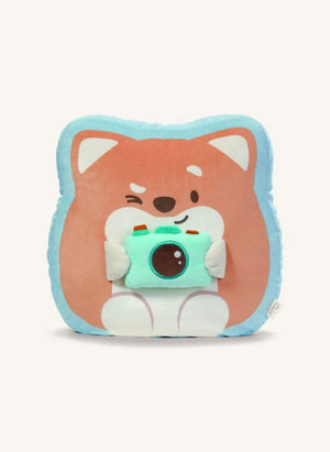 Nici - Hiro Kamera Kissen | Braun