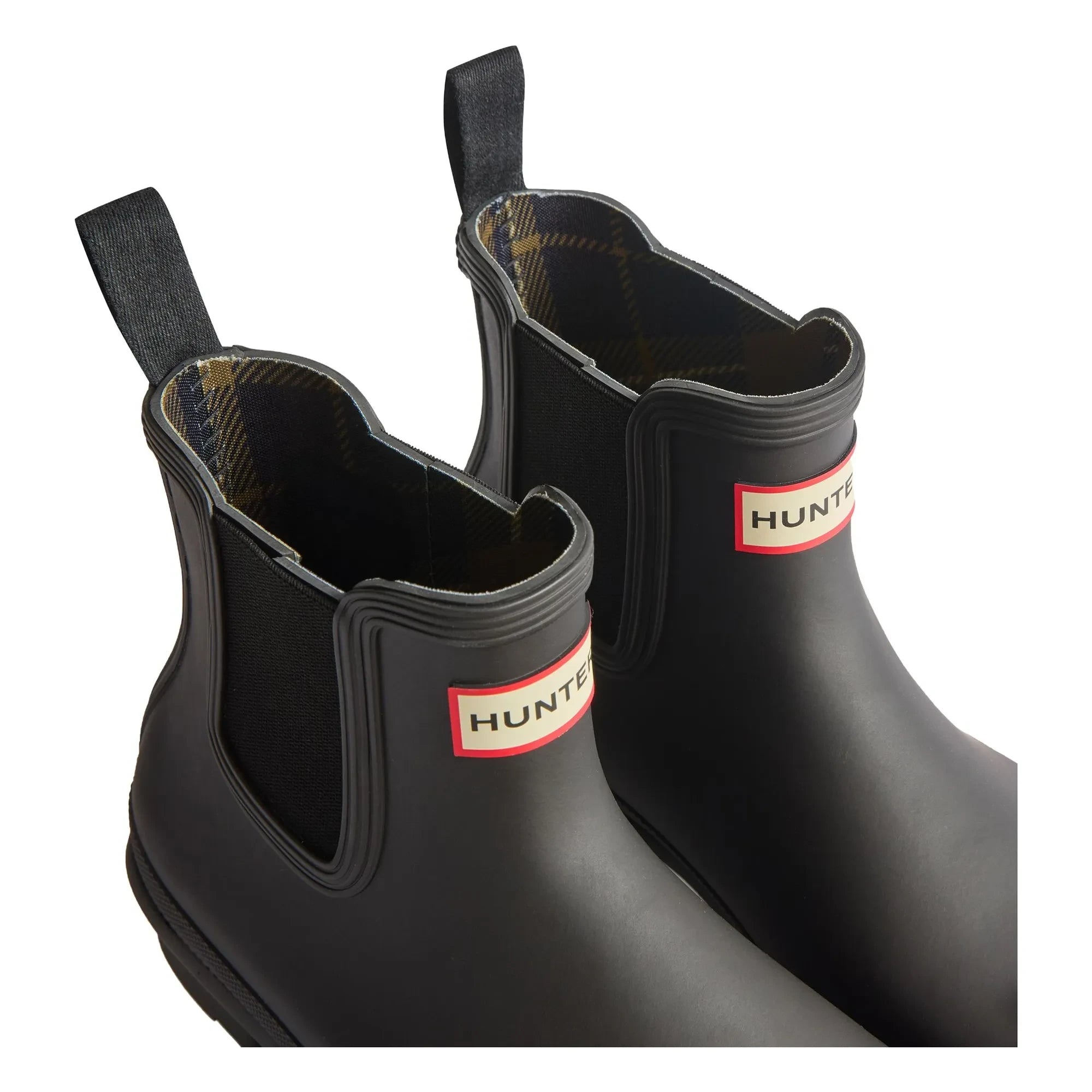 Hunter - Chelsea Boots Orijinal Tartan Kauçuk | Siyah