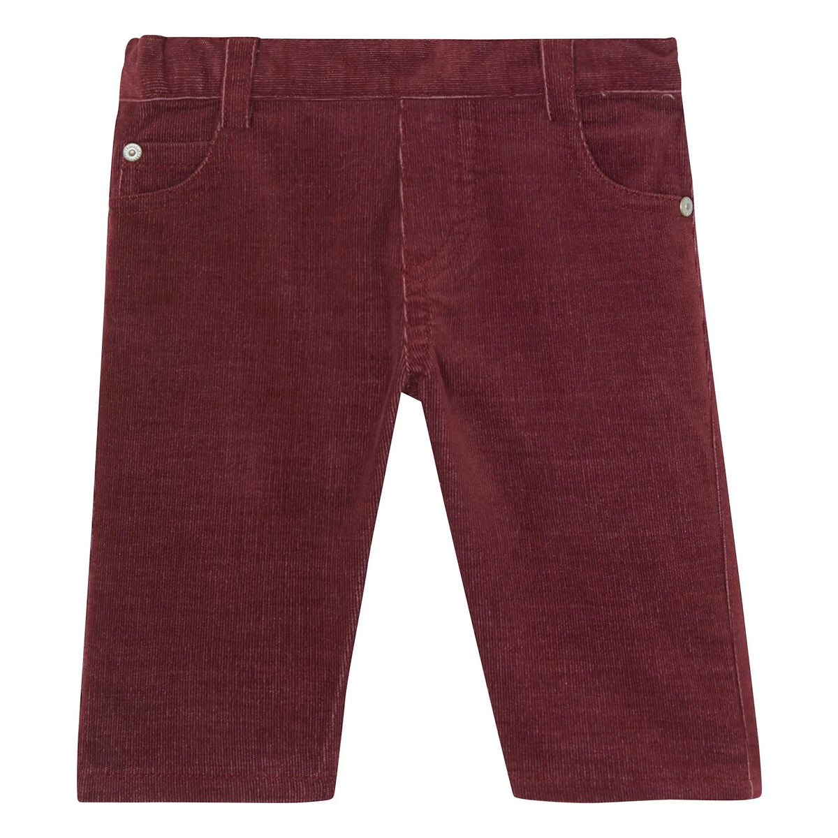 Tartine et Chocolat - Pantalones de pernera recta para bebé | Burdeos