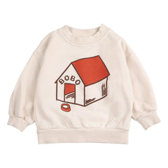 Bobo Choses - Bebek Organik Pamuk Sweatshirt | Ekru