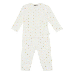 Bonton - Patino Star Pyjama | Ecru