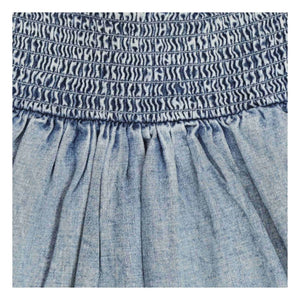 Tumble N'Dry - Gewaschener blauer Denim-Rock Anguria