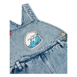 Goldie + Ace - Goldie + Ace x Schtroumpfs Denim Overalls | Blue