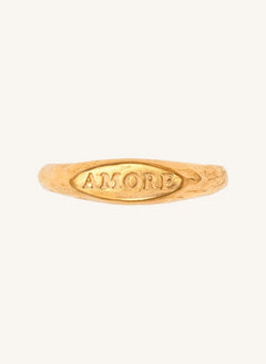 Alhaja - Chevalière Amore | Gold