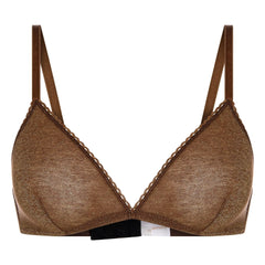 Momoni - Amethyst Metallic Bra | Tobacco