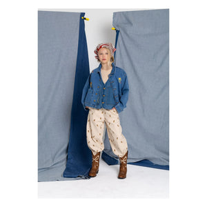 Hundred Pieces - Mara Cheval Sleeveless Denim Jacket | Blue