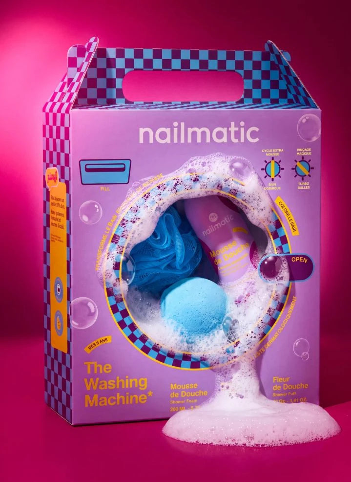Nailmatic Kids - Waschmaschinen-Geschenkset | Lila