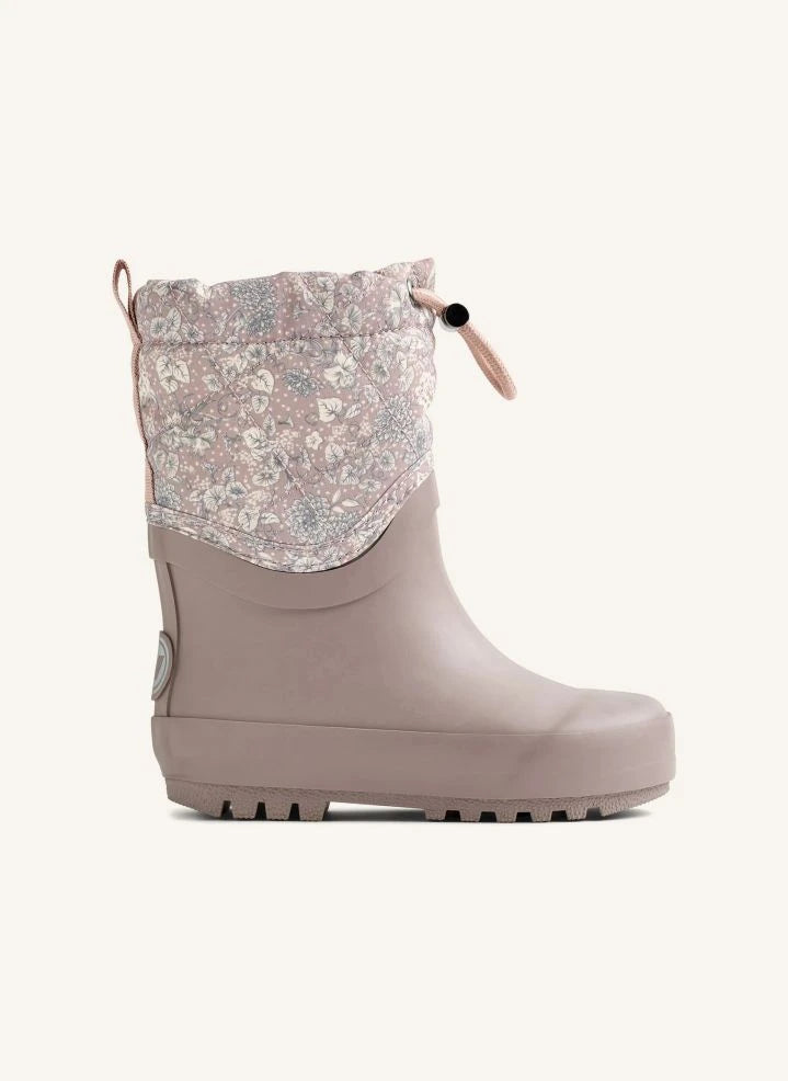 Wheat - Thermo Drizzle Gummistiefel mit Blumenmuster | Hellrosa