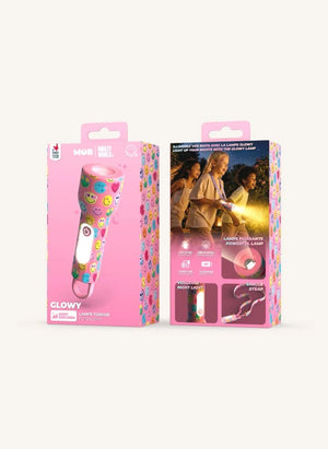 MOB - Glowy Fener - MOB x Smiley World | Pembe