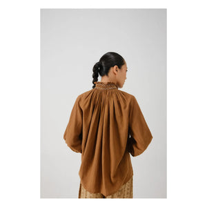 CORD - Blusa bordada Farmer Bloom | Rosa Palo