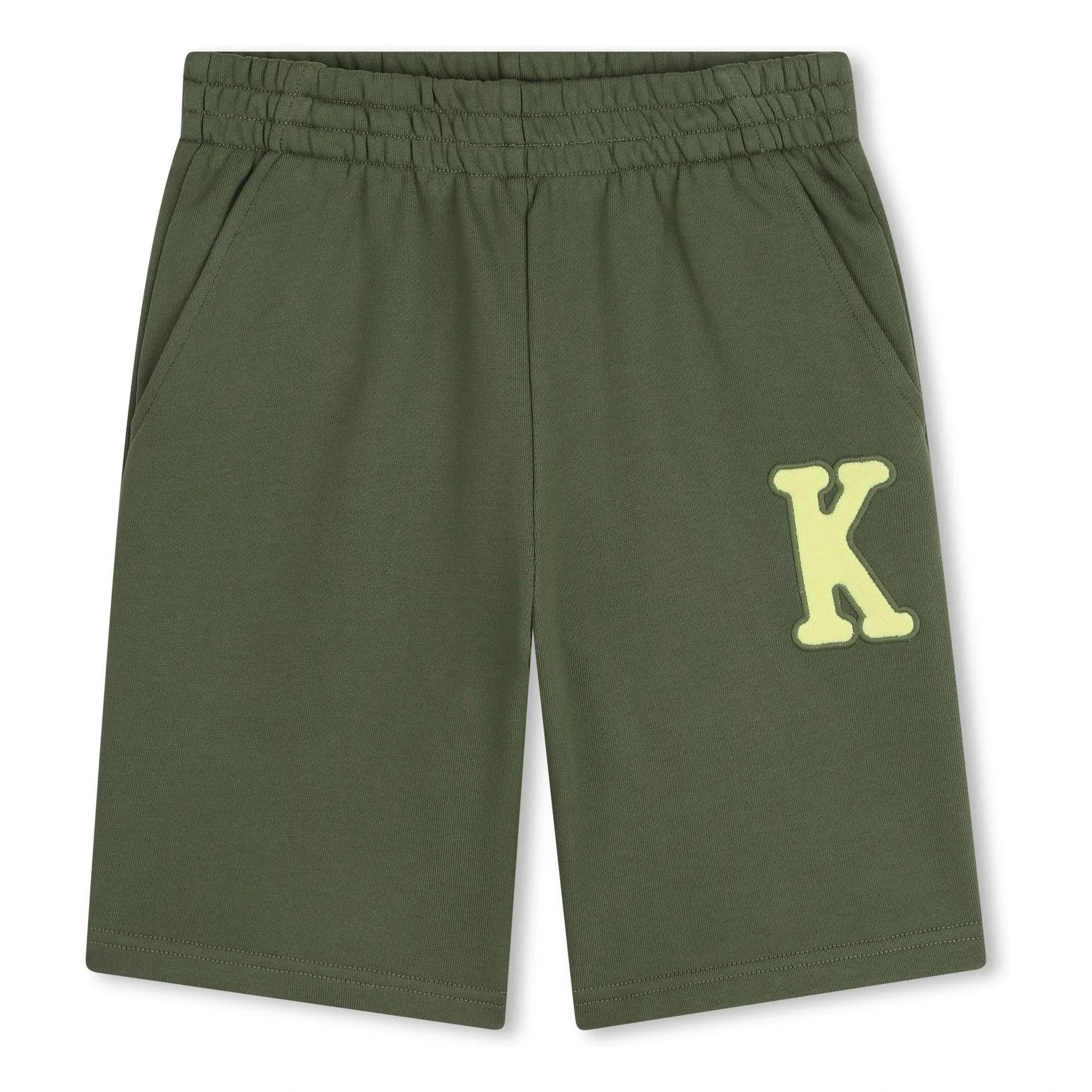 Kenzo - Eden Jungle K polar Bermuda şort | Haki