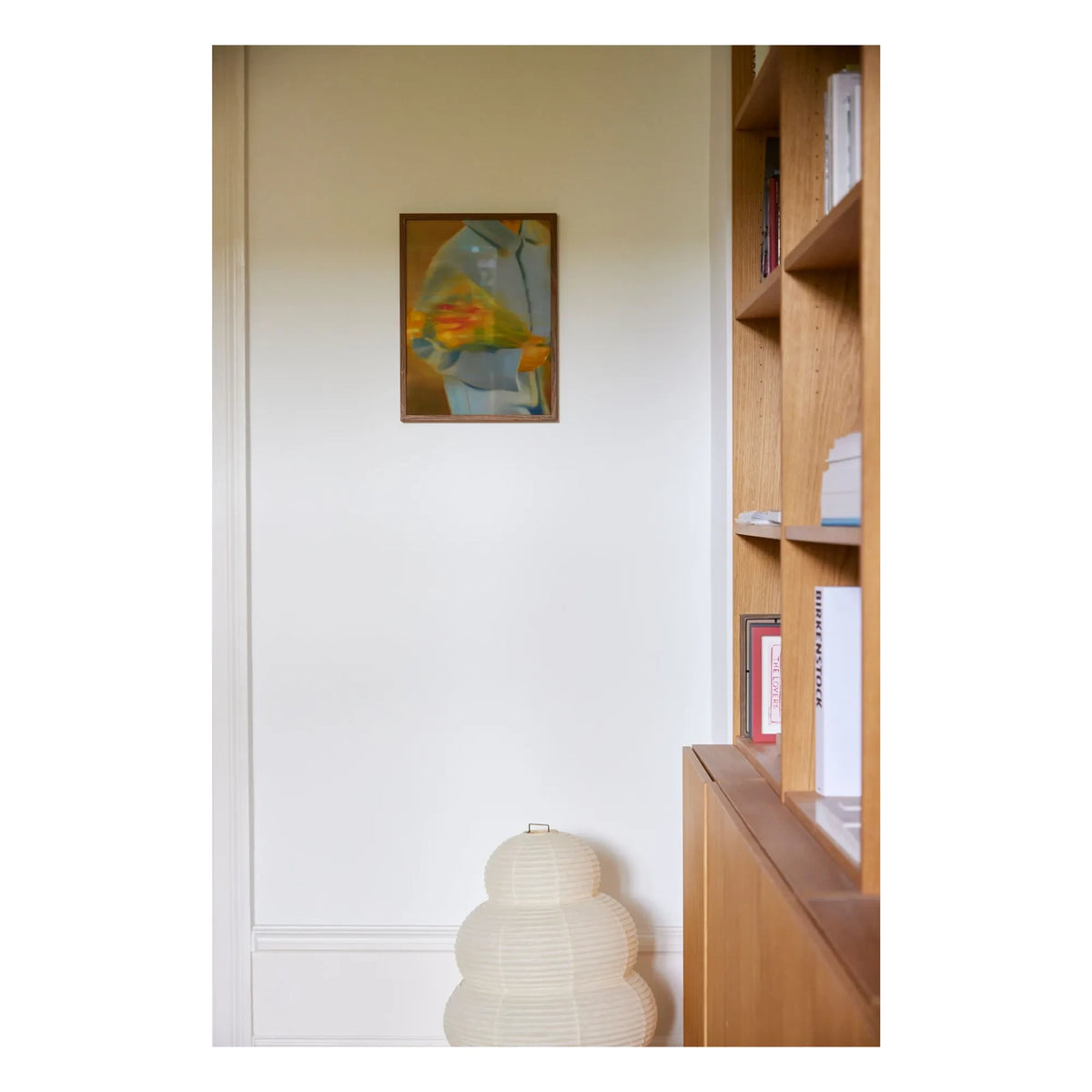 Paper Collective - On The Way Home Poster, Dina Sterbrant | Blau