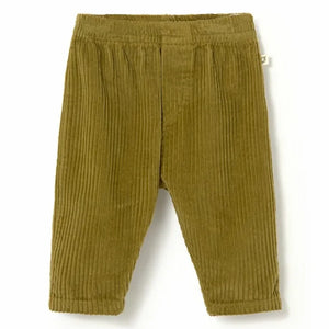 Cozmo - Miki Corduroy Organic Cotton Trousers | Green