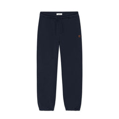 Les Deux - Pantalón jogger con logo en contraste, algodón orgánico | Azul marino