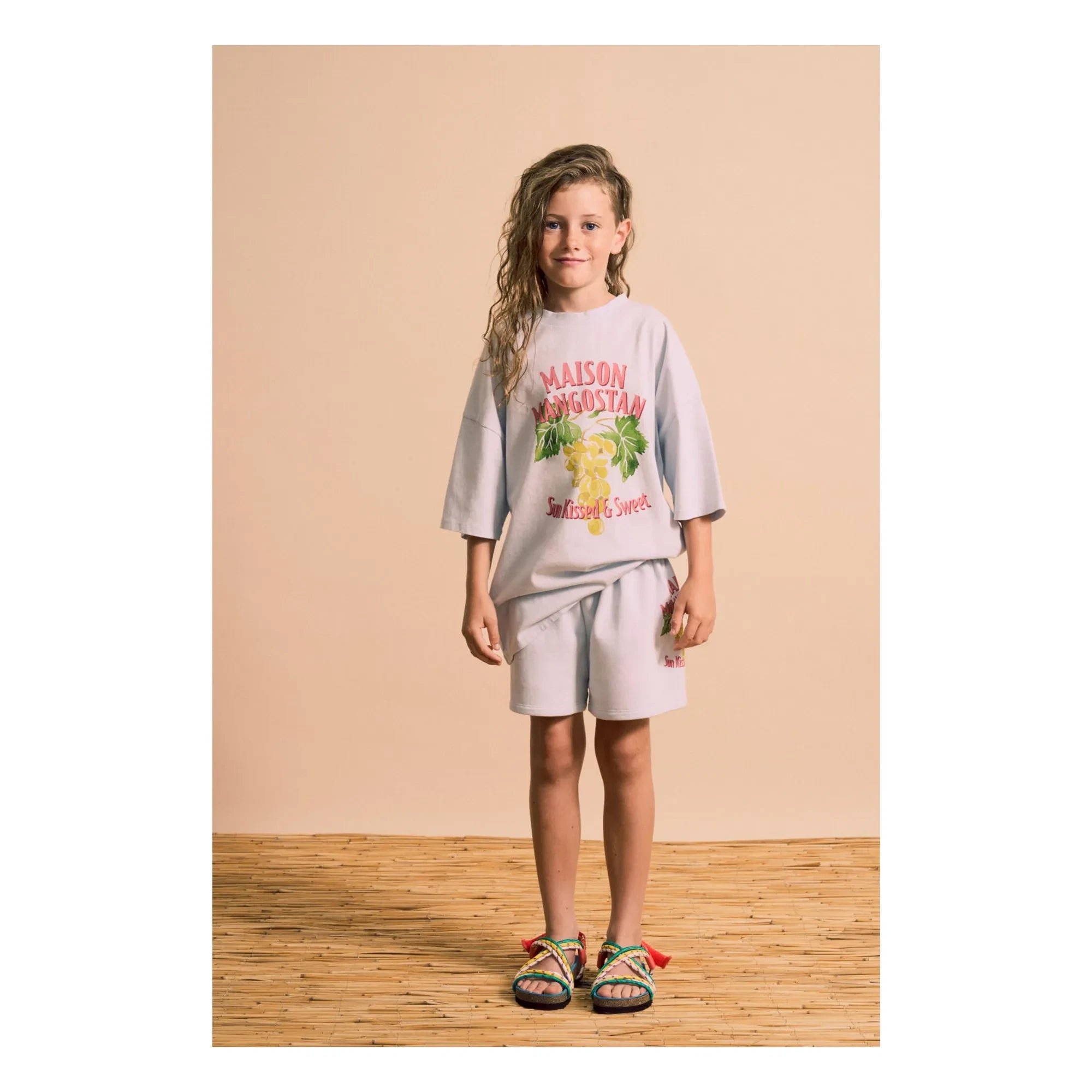 Maison Mangostan - Camiseta Grape | Azul claro