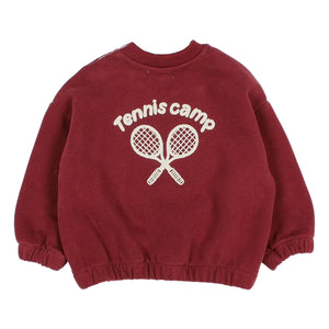 Búho - Sweatshirt Tenis Kampı Bebek | Bordo