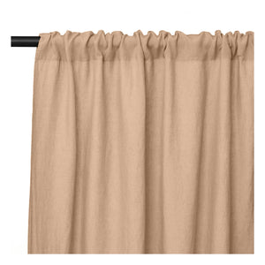 Communauté de biens - Washed Linen Cover or Pleated Curtain | Dust Pink