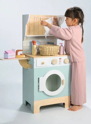Tender Leaf Toys - Çamaşır Makinesi ve Aksesuarları