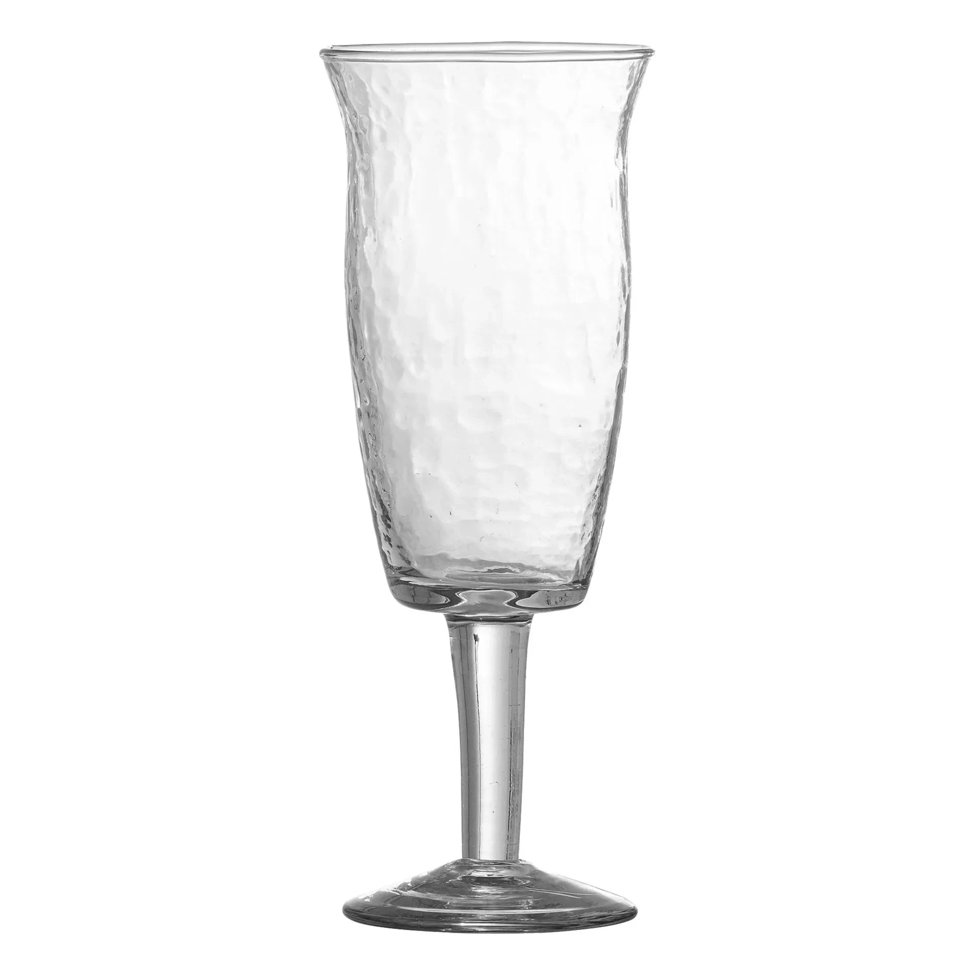 Bloomingville - Geri dönüştürülmüş camdan Asha şarap kadehleri - 4'lü Set | Şeffaf