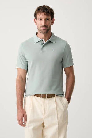 Polo de algodón para hombre Barbour
