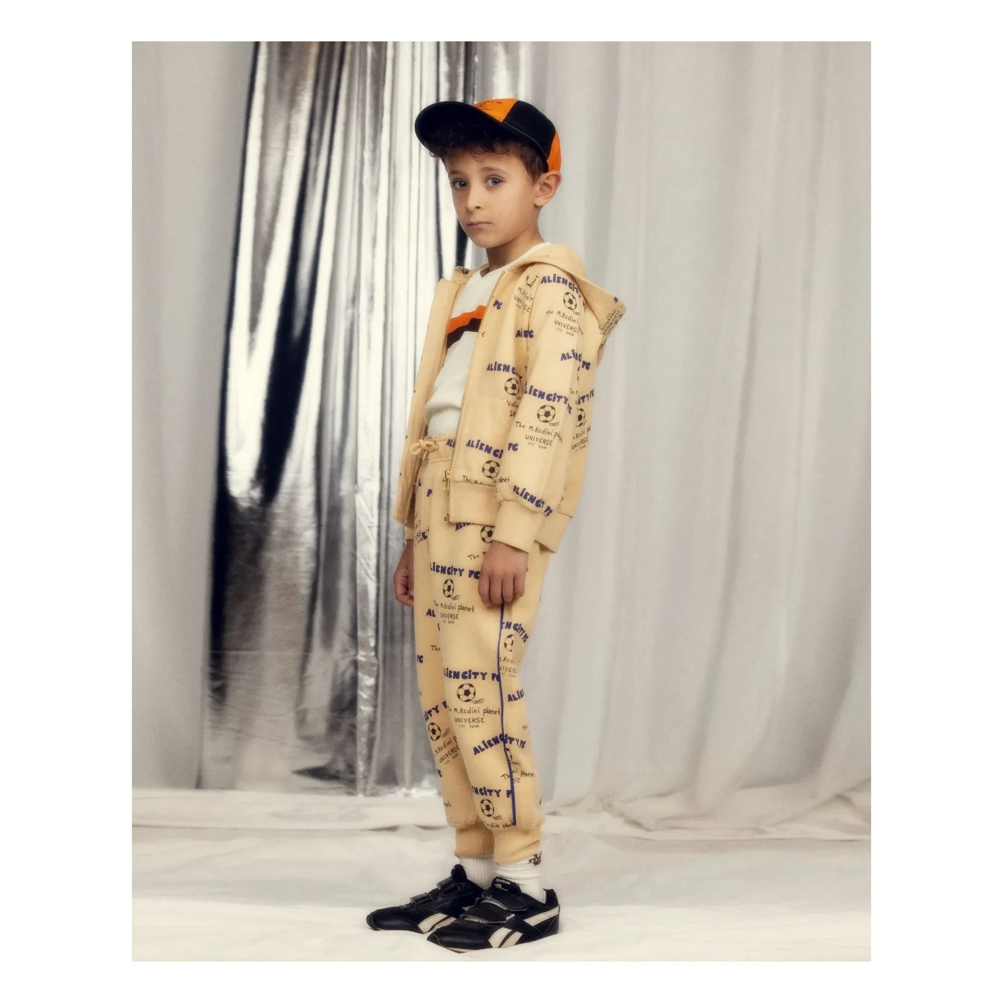 Mini Rodini - Alien City Organik Pamuk Jogger | Bej