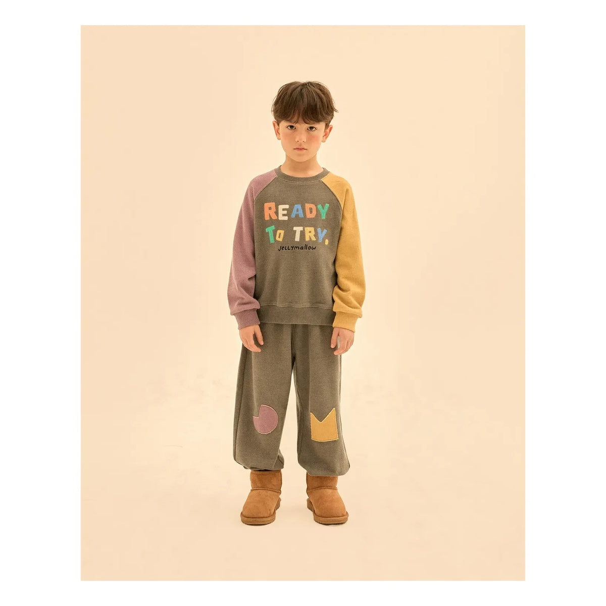 Jelly Mallow - Giyilmeye Hazır Sweatshirt | Kömür grisi