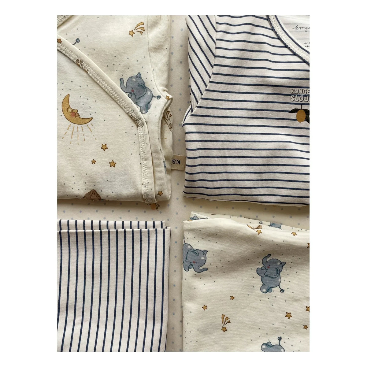 Konges Sløjd - Organik Pamuk Teddy Bear Tulum | Ekru