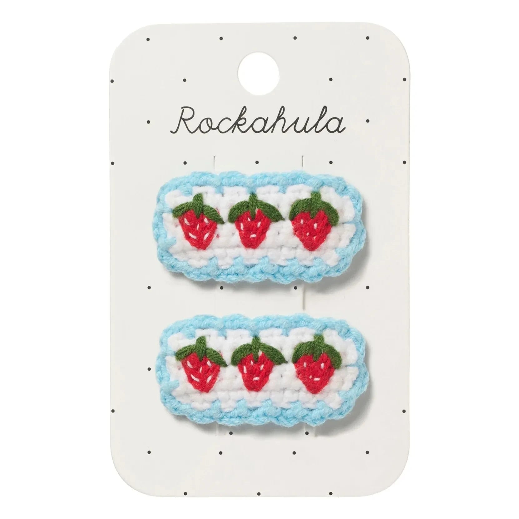 Rockahula Kids - 2’li Çilek Kancalı Çubuk Seti | Beyaz
