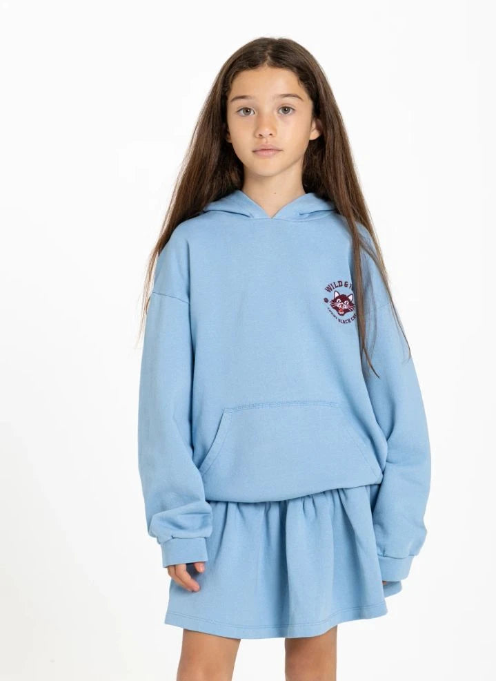 Finger in the nose - Chloé Sweatshirt Dress | Light Blue