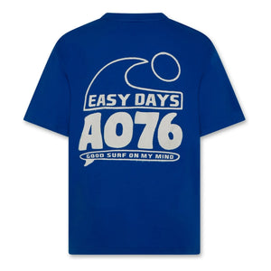 AO76 - Silas Easy T-Shirt Recycelte Baumwolle | Blau
