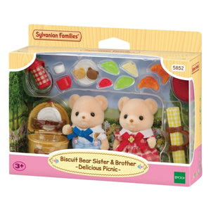 Sylvanian Families - Osos Cookie de picnic gourmet