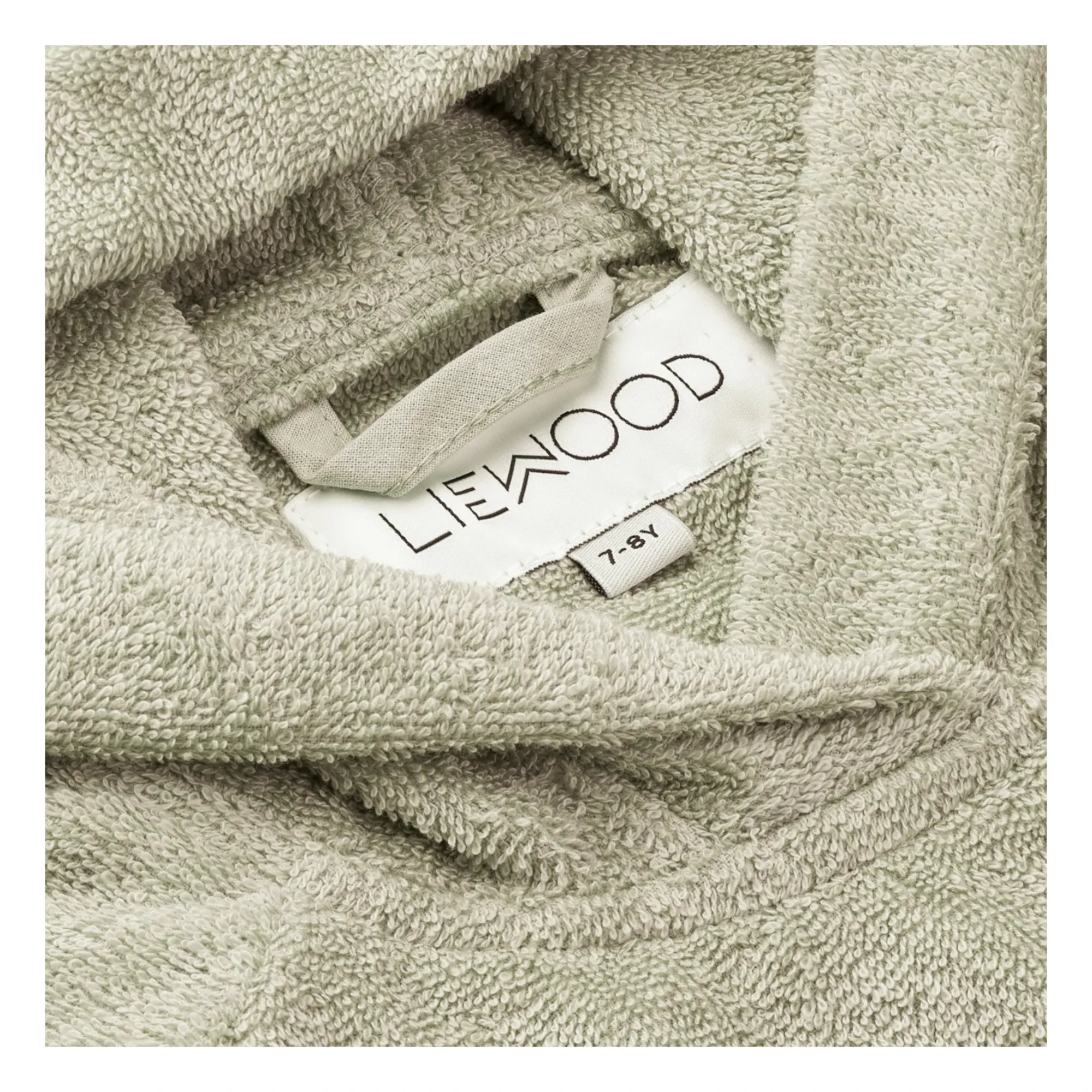 Liewood - Ilja Organic Cotton Towel Long Poncho | Beige