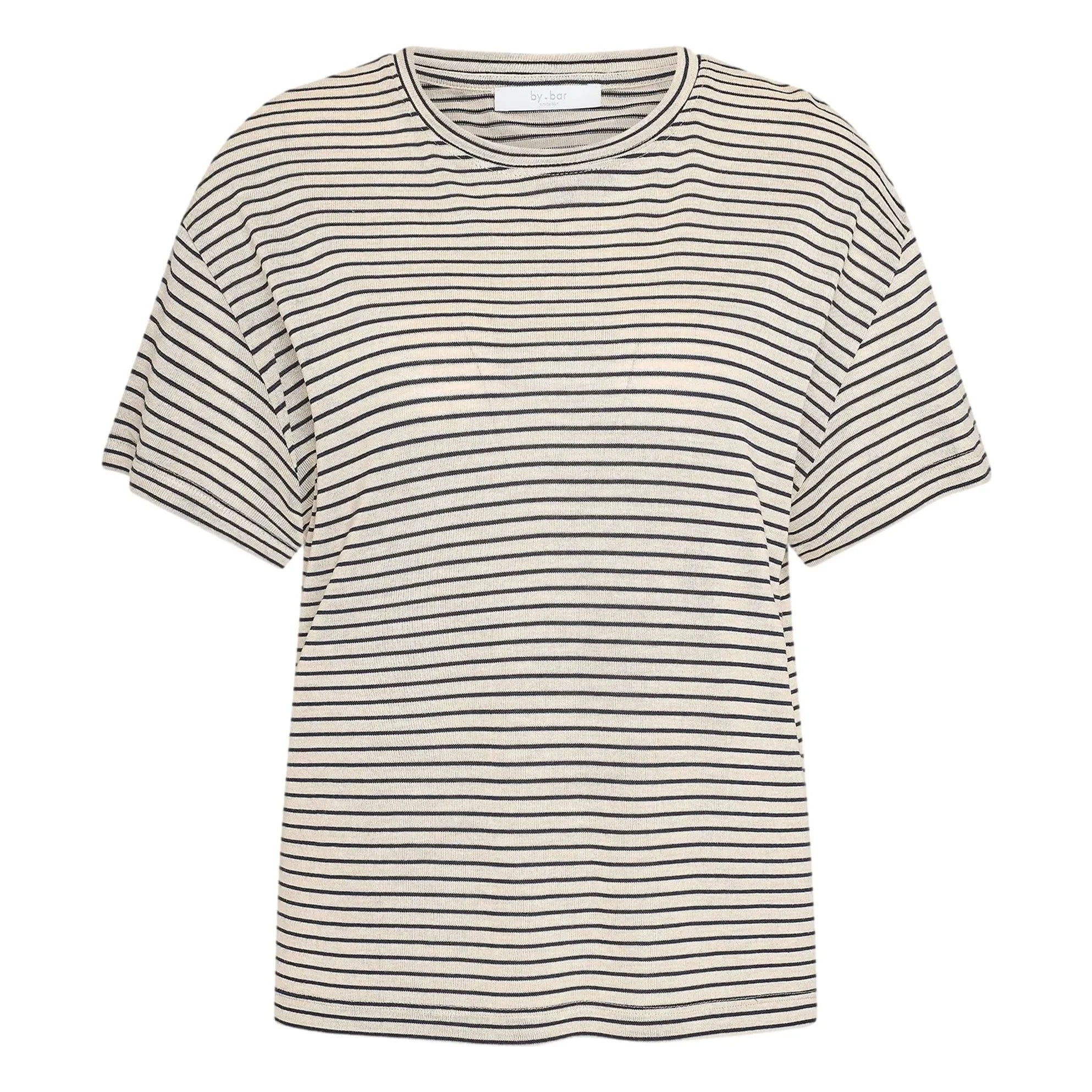 By Bar - Mace Çizgili T-shirt | Koyu Mavi