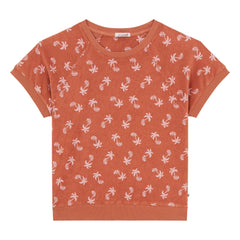 Sunchild - Sudadera de manga corta Jaco Eponge | Terracota