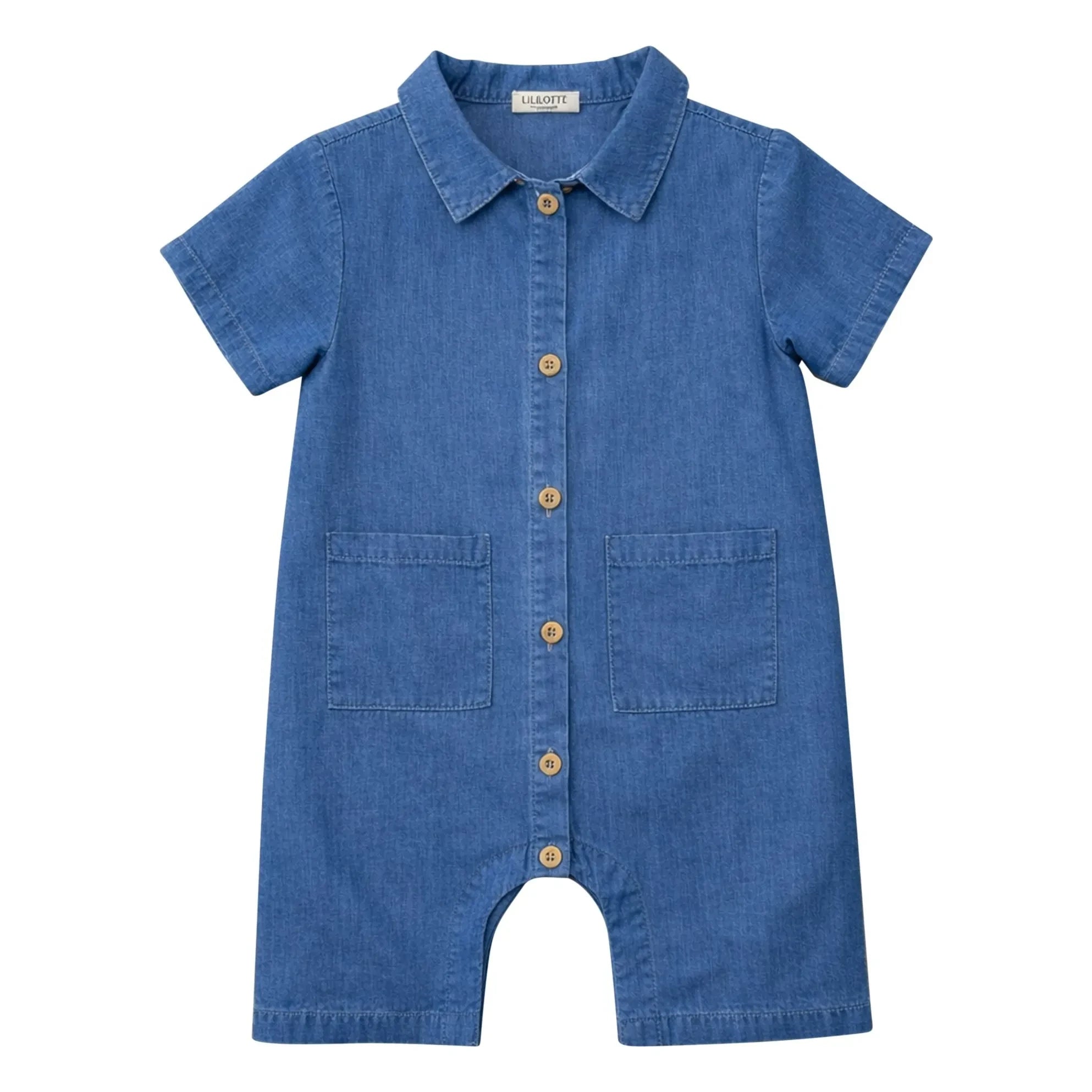 Lililotte - Charly tulum Tencel Organik Pamuk | Denim mavi