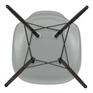 Vitra - DSW plastik sandalye - akçaağaç taban - Charles & Ray Eames | Açık gri