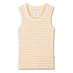 Repose AMS - Geripptes Tanktop aus Bio-Baumwolle | Ecru