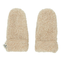 Alwero - Shearling Eldivenler | Bej