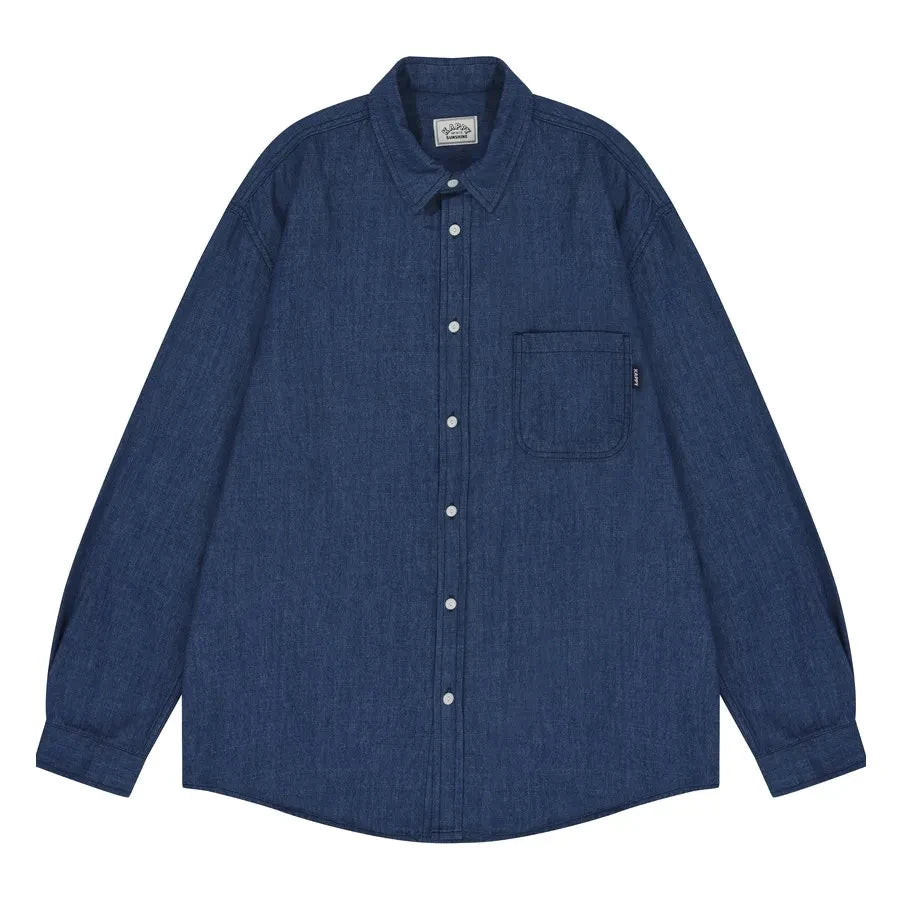 Kappy - Camisa Cambray | Azul marino